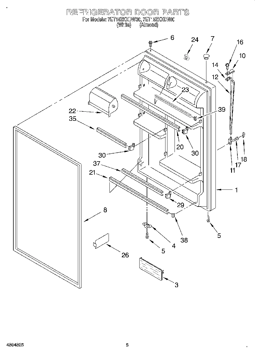 04 - REFRIGERATOR DOOR