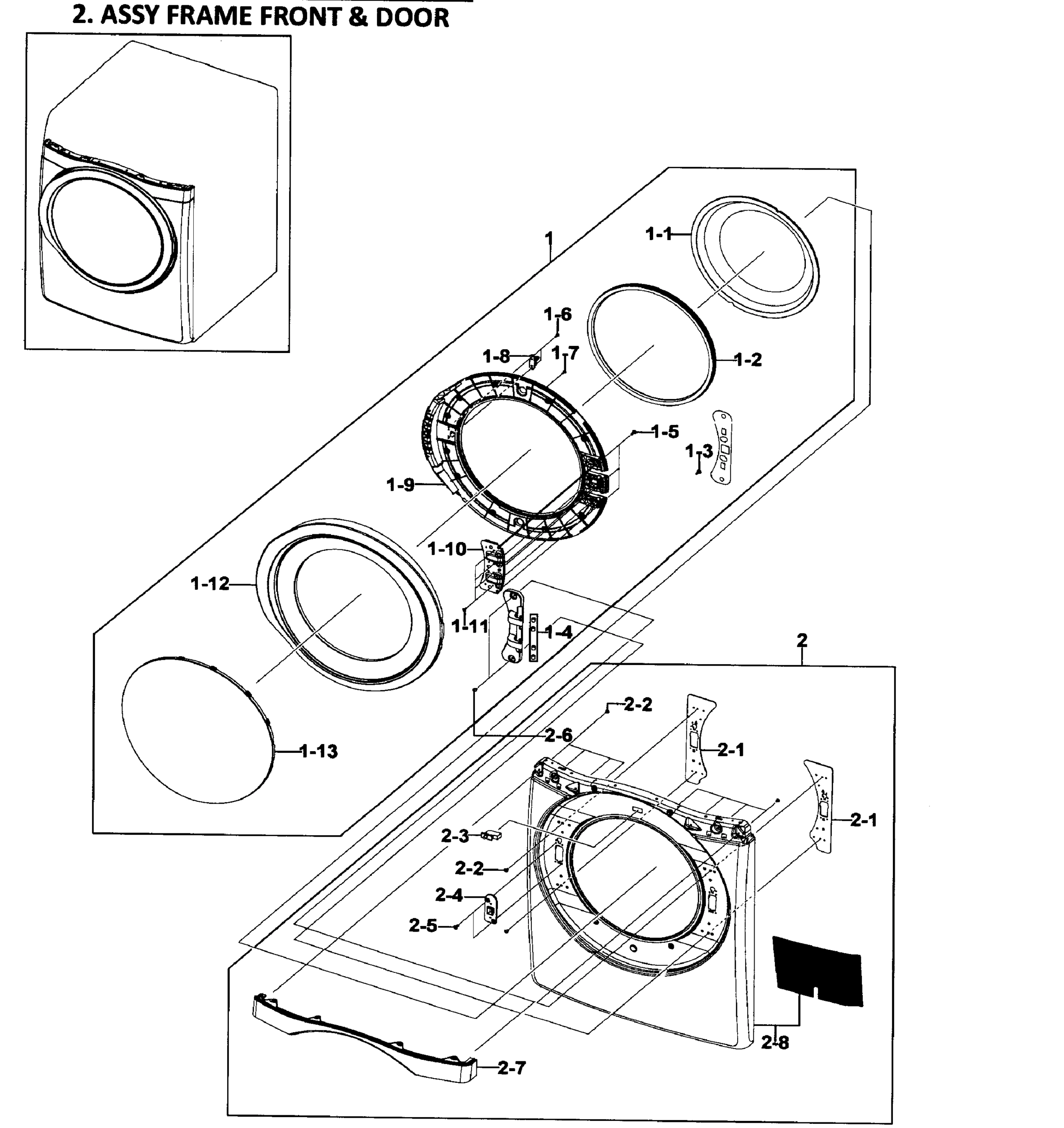 FRONT/DOOR ASSY