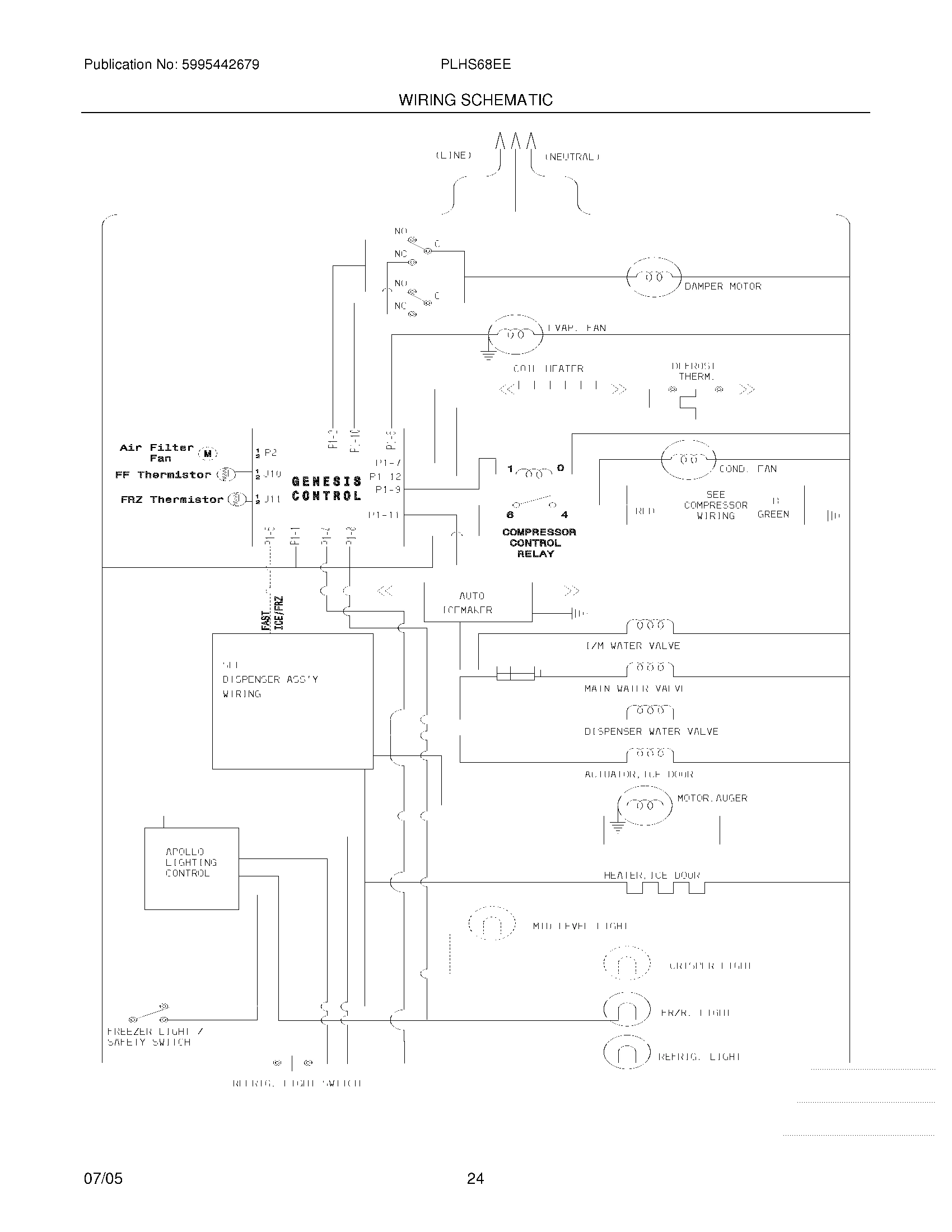 24 - WIRING SCHEMATIC