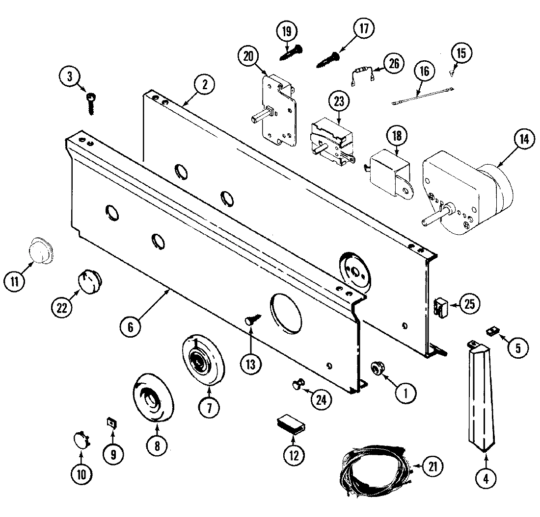 03 - CONTROL PANEL (LDE7334ACM & LDG7334AAM)