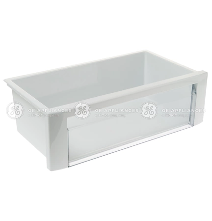 WR32X25926 GE Refrigerator Vegetable Pan Asse