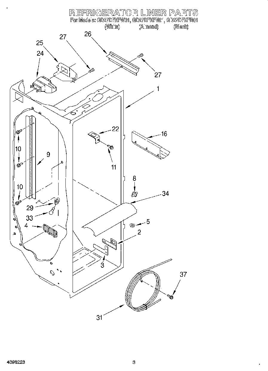 02 - REFRIGERATOR LINER