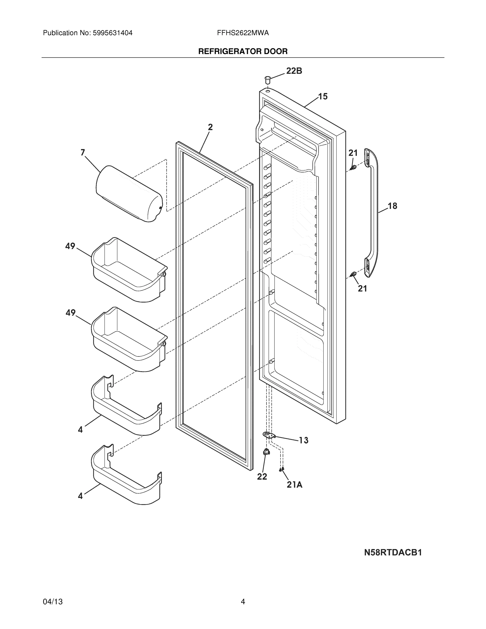 05 - REFRIGERATOR DOOR