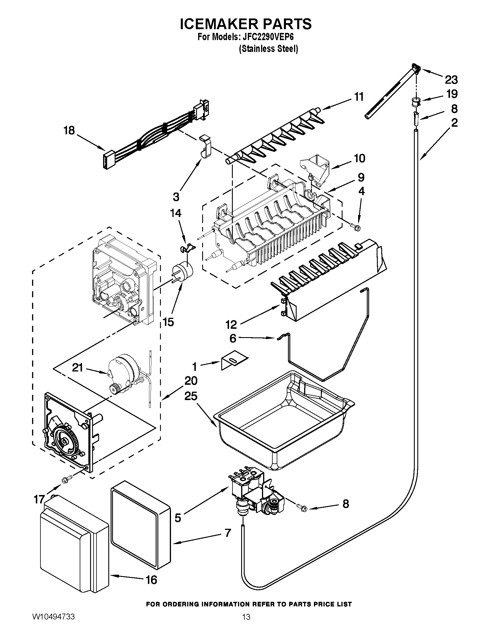 07 - ICEMAKER PARTS