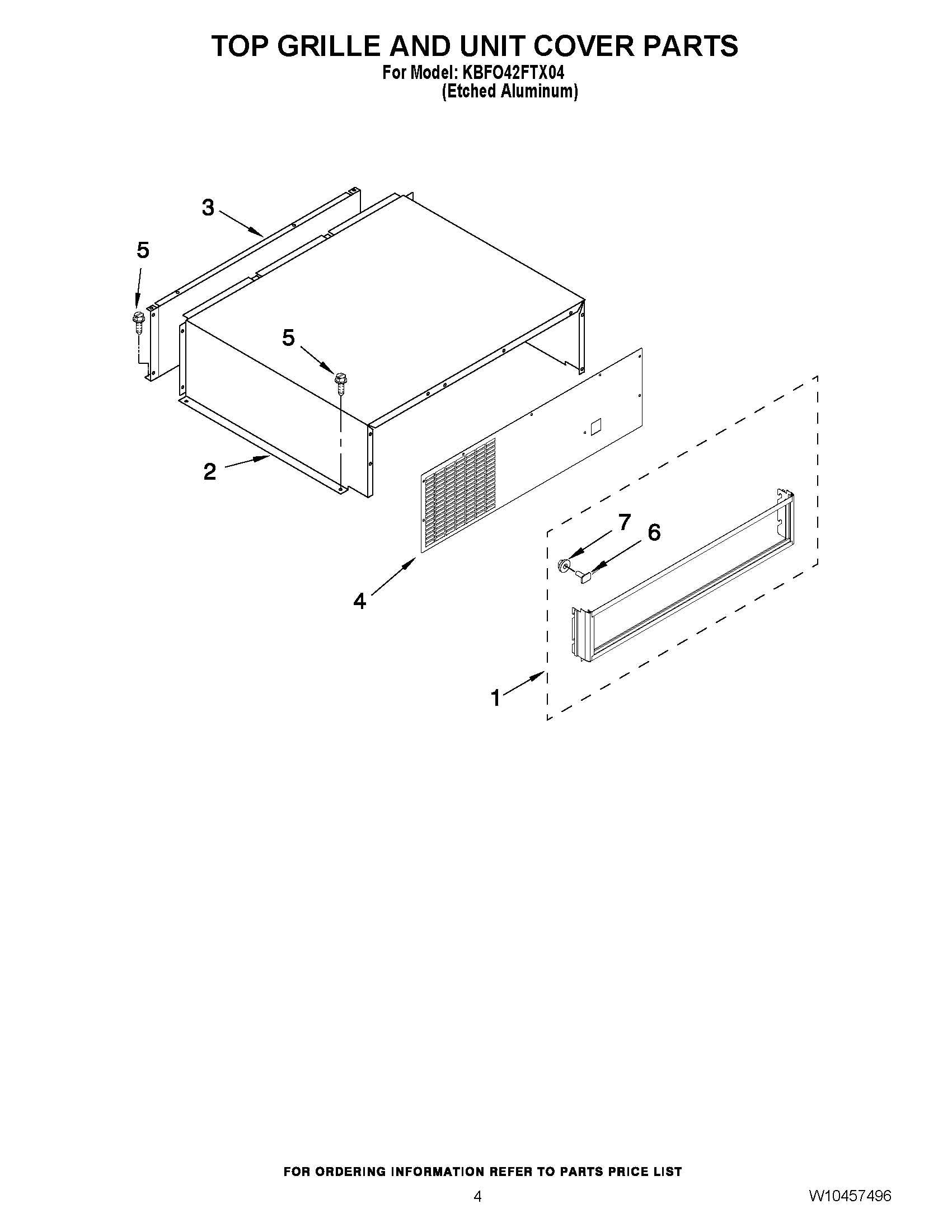 03 - TOP GRILLE AND UNIT COVER PARTS
