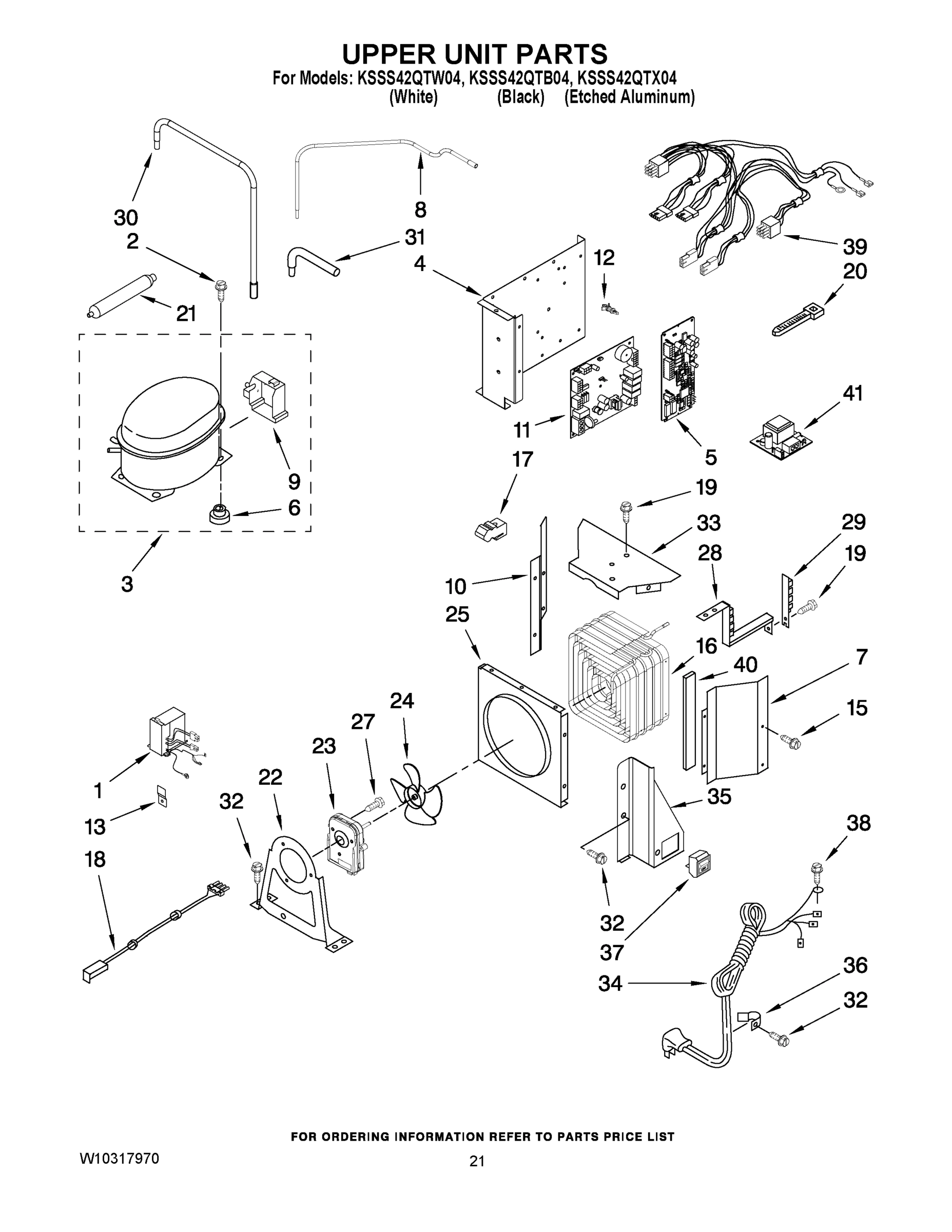 13 - UPPER UNIT PARTS