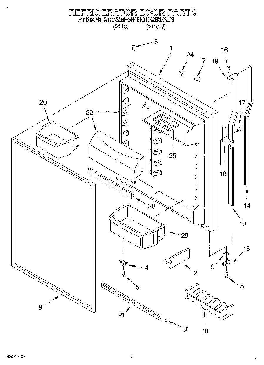 04 - REFRIGERATOR DOOR