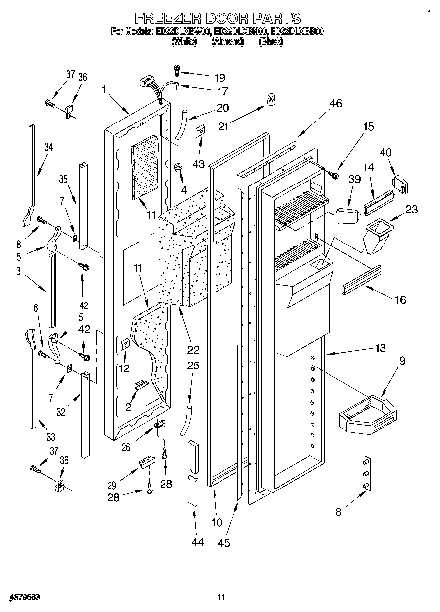 08 - FREEZER DOOR