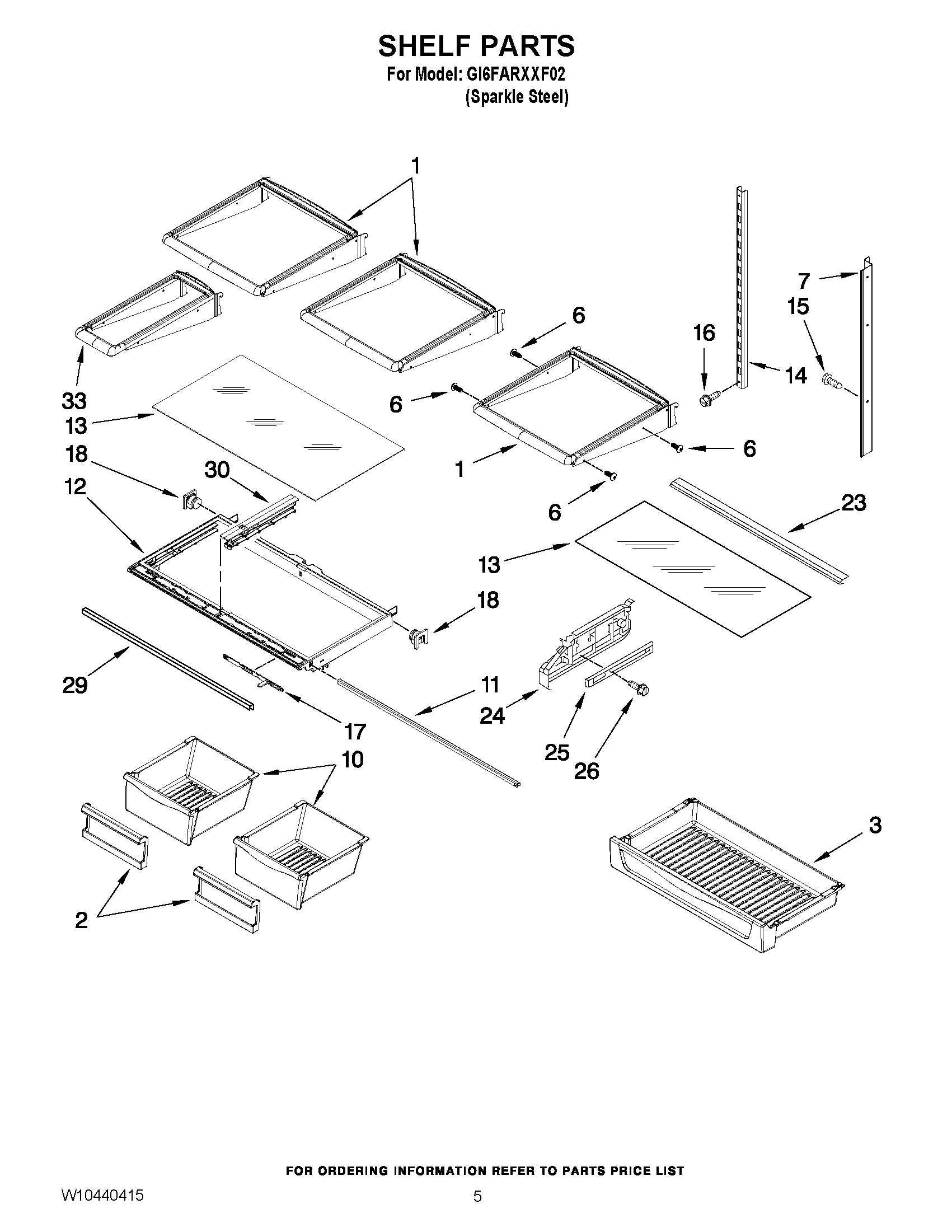 03 - SHELF PARTS