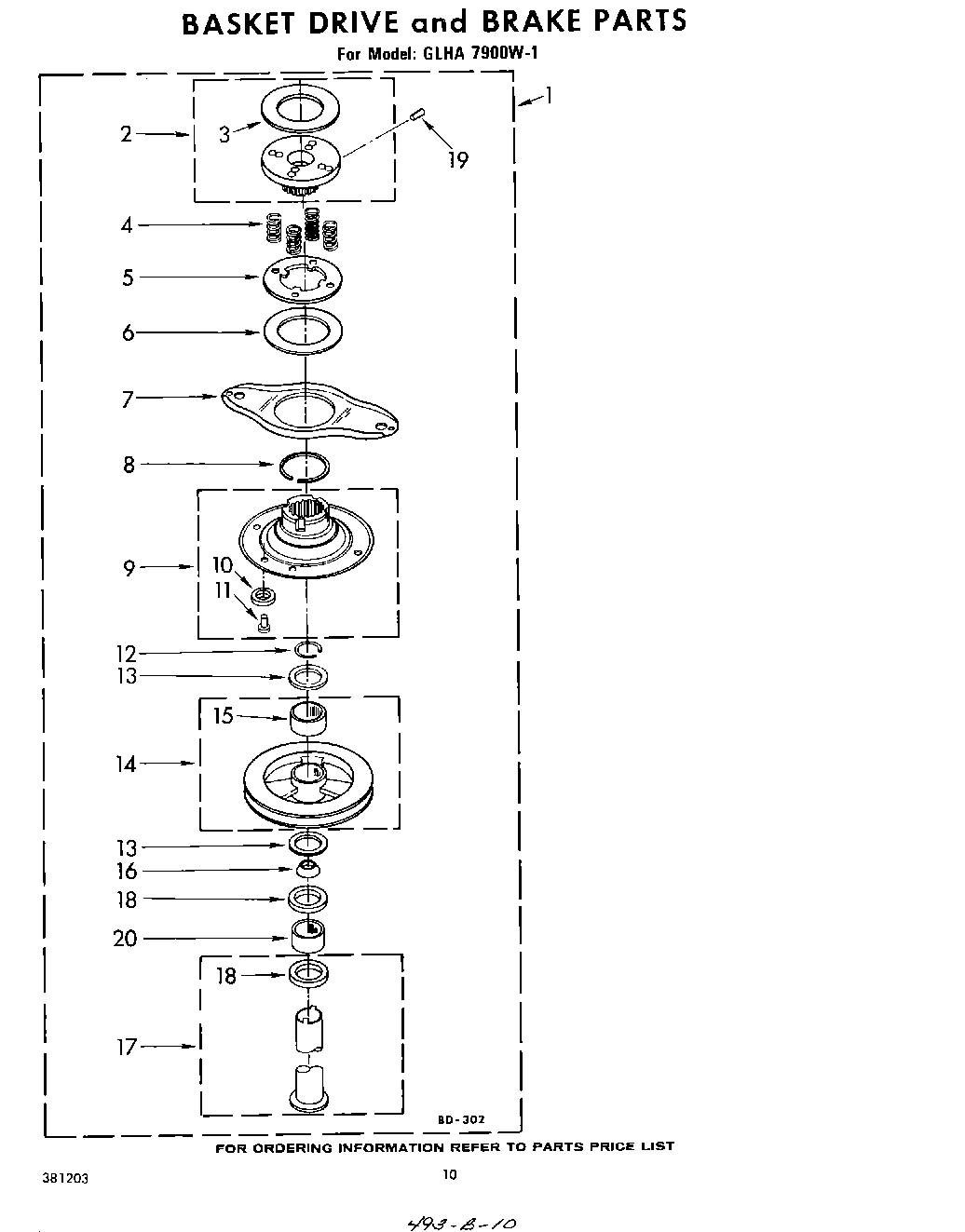 08 - BASKET DRIVE AND BRAKE