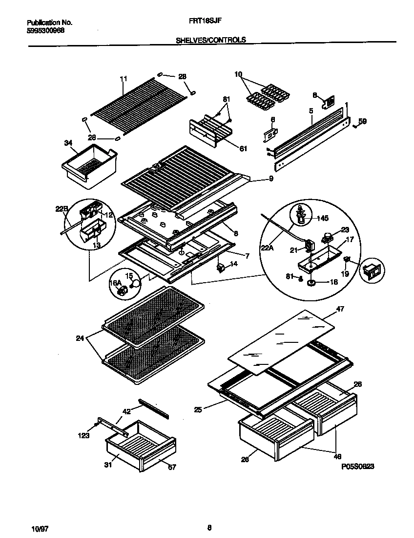 05 - SHELVES/CONTROLS