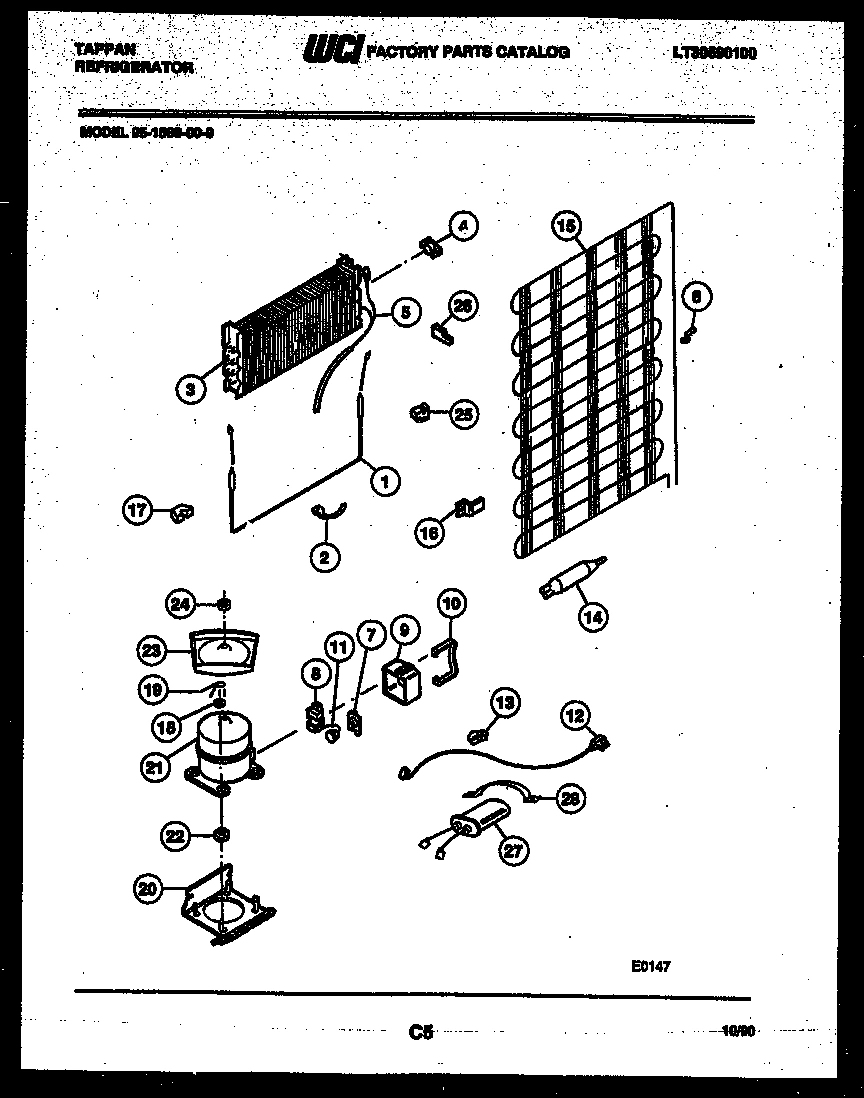 04 - SYSTEM AND AUTOMATIC DEFROST PARTS