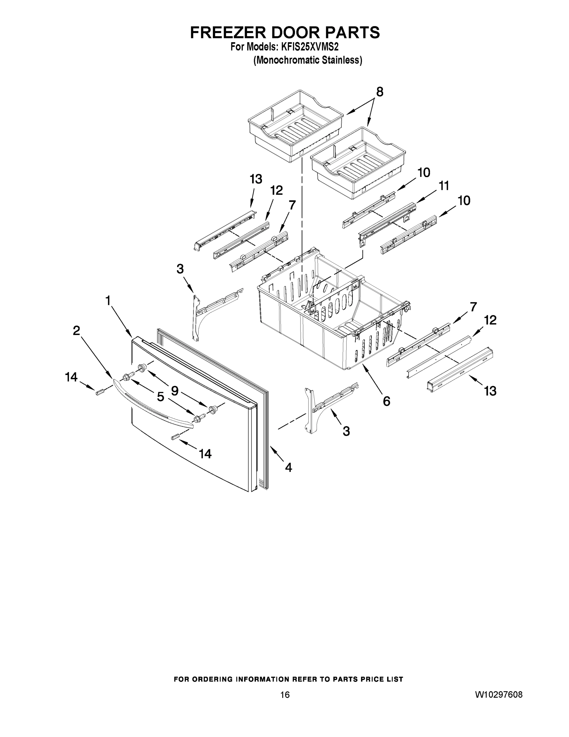 09 - FREEZER DOOR PARTS