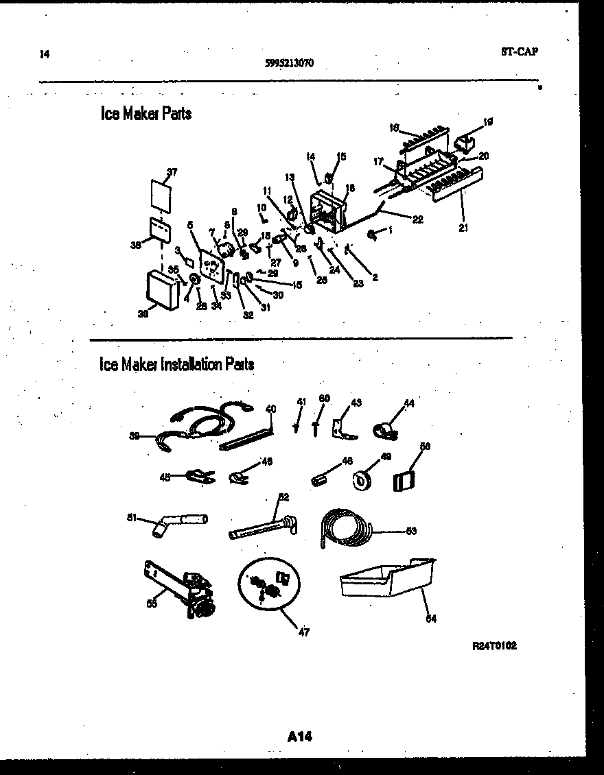 08 - ICE MAKER AND INSTALLATION PARTS