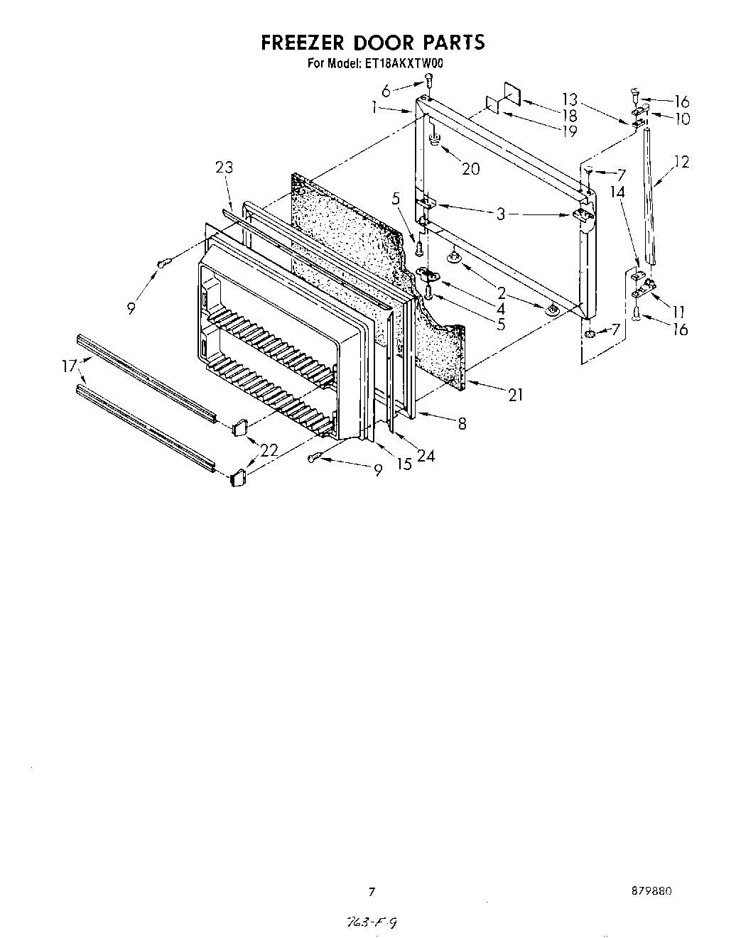 06 - FREEZER DOOR
