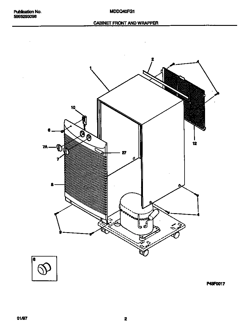 02 - CABINET FRONT AND WRAPPER