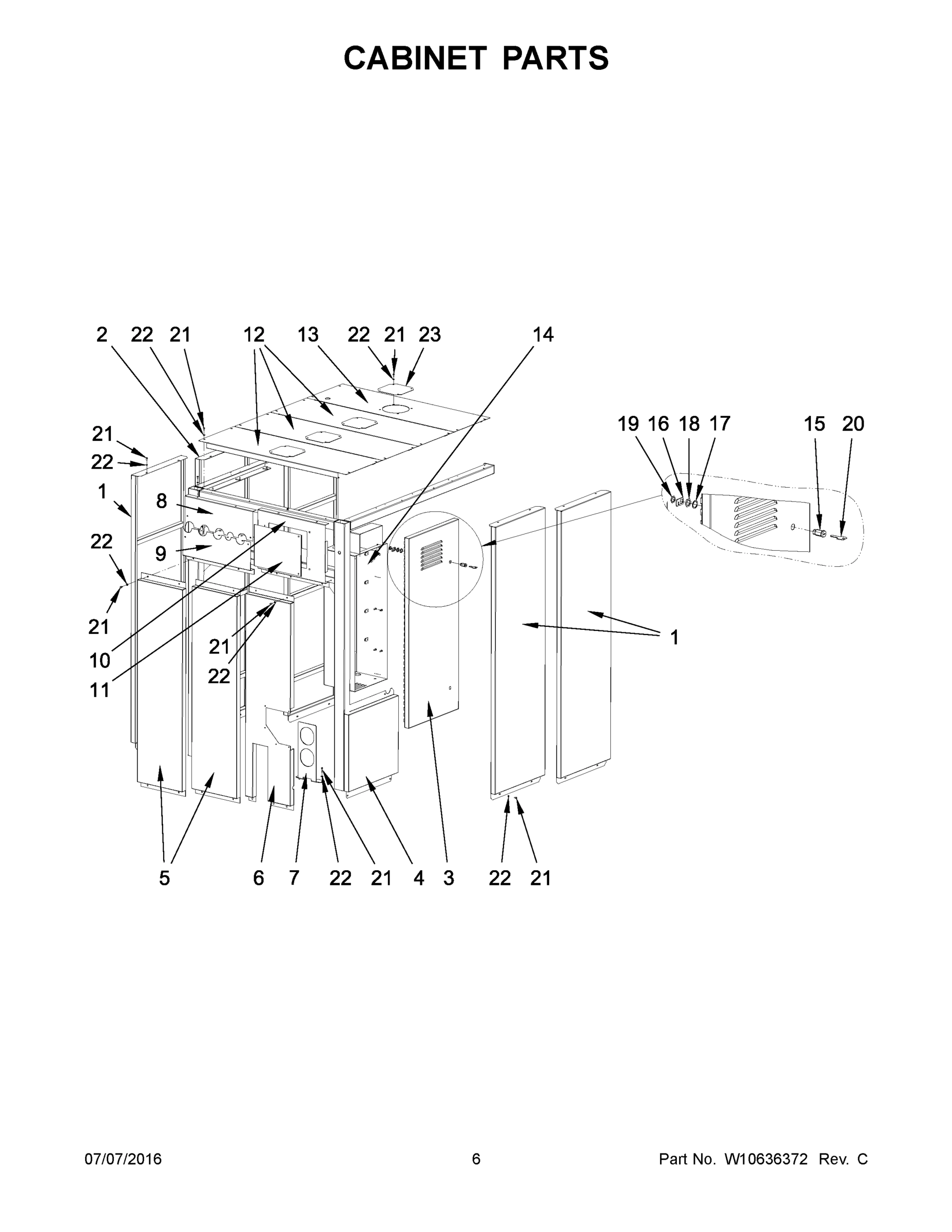 04 - CABINET PARTS