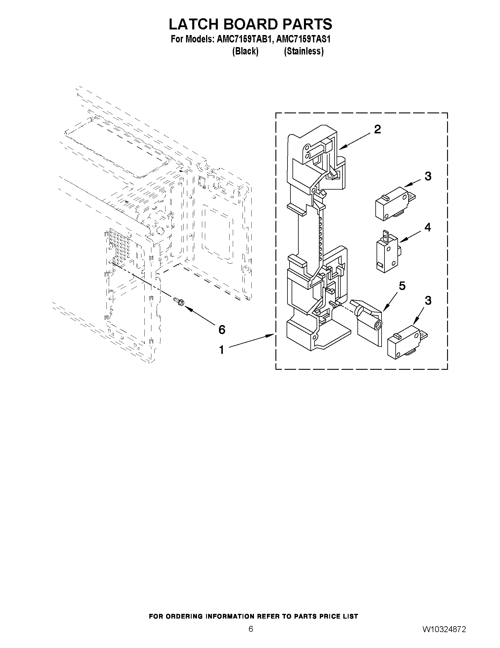 05 - LATCH BOARD PARTS