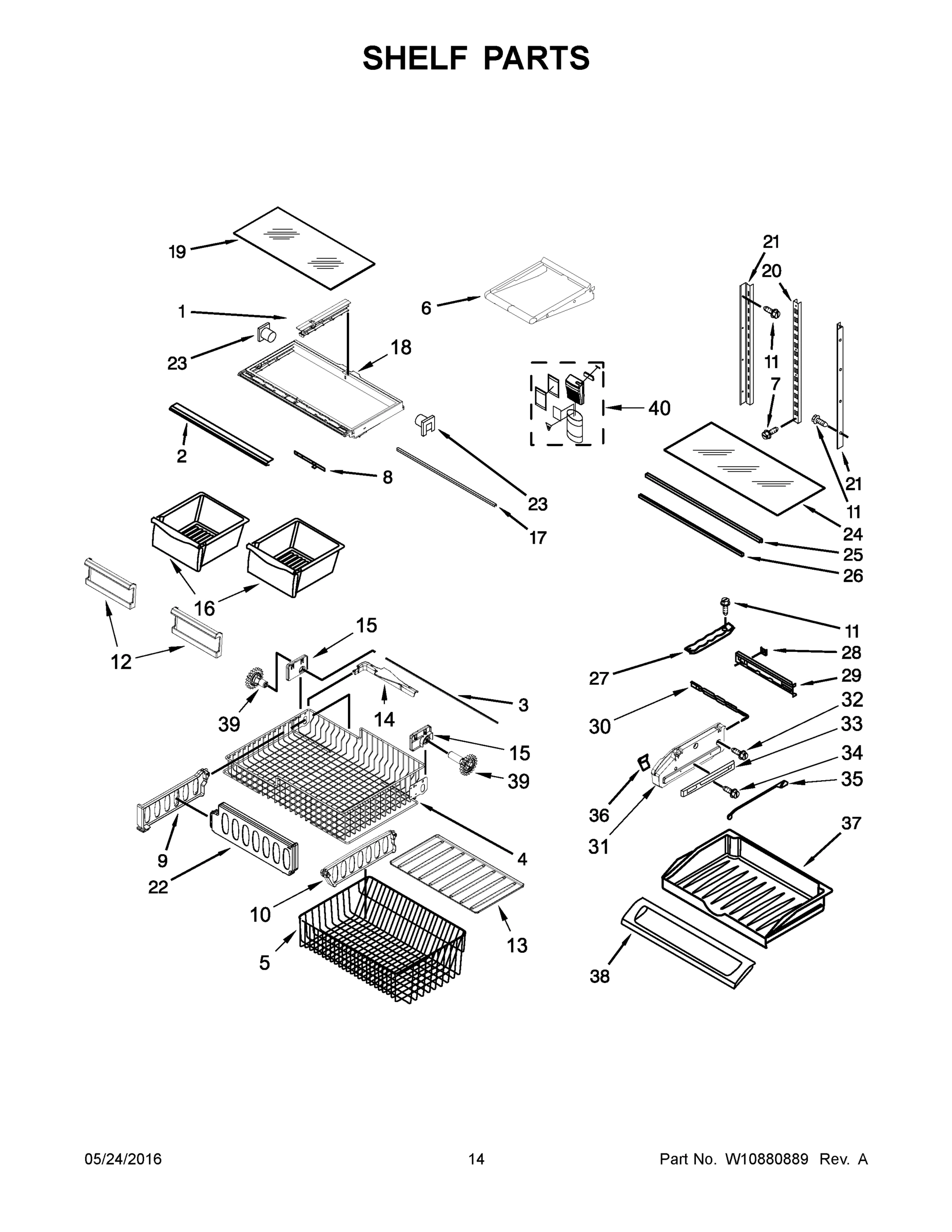 08 - SHELF PARTS