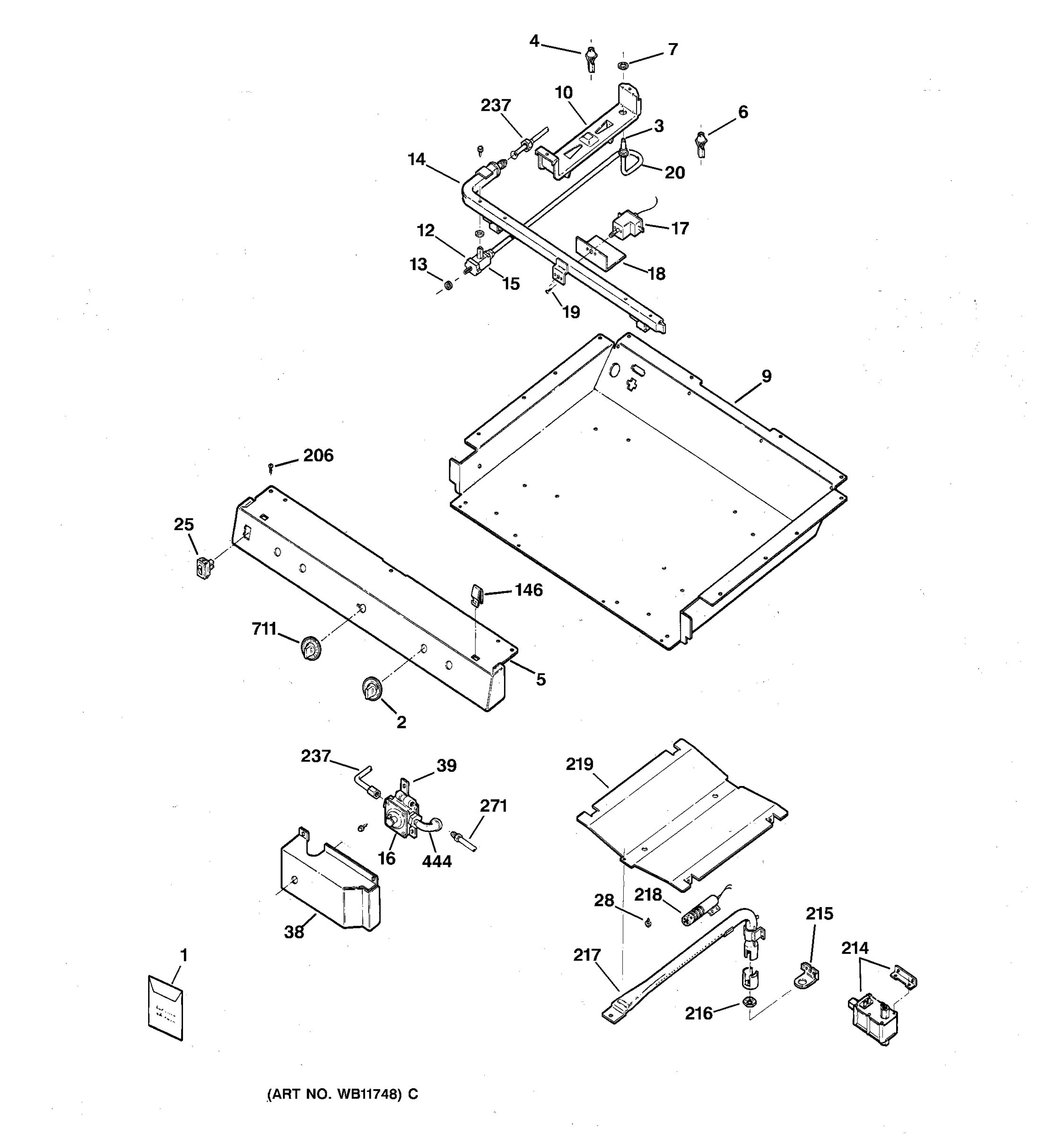 GAS & BURNER PARTS