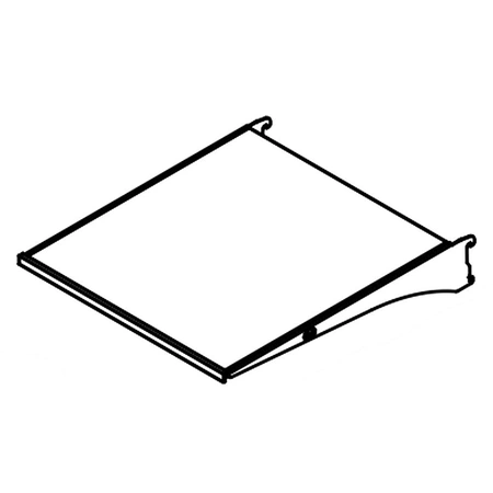 W11026424 Whirlpool Refrigerator Glass Shelf