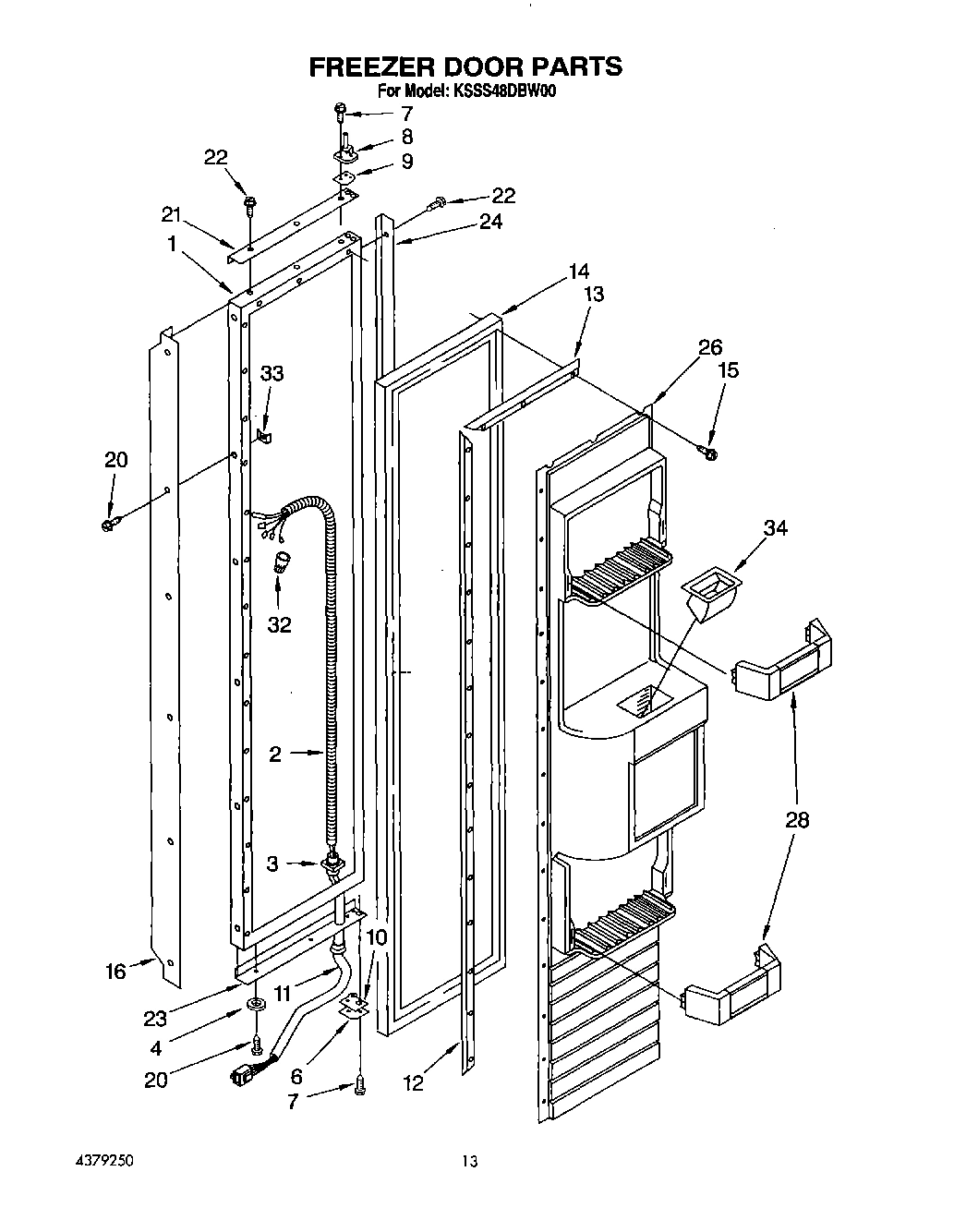 08 - FREEZER DOOR