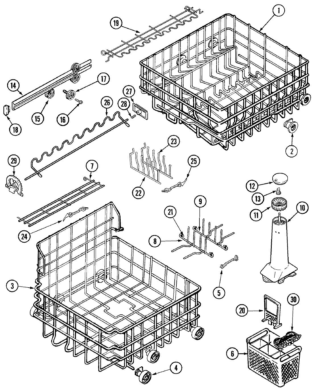 07 - TRACK & RACK ASSEMBLY