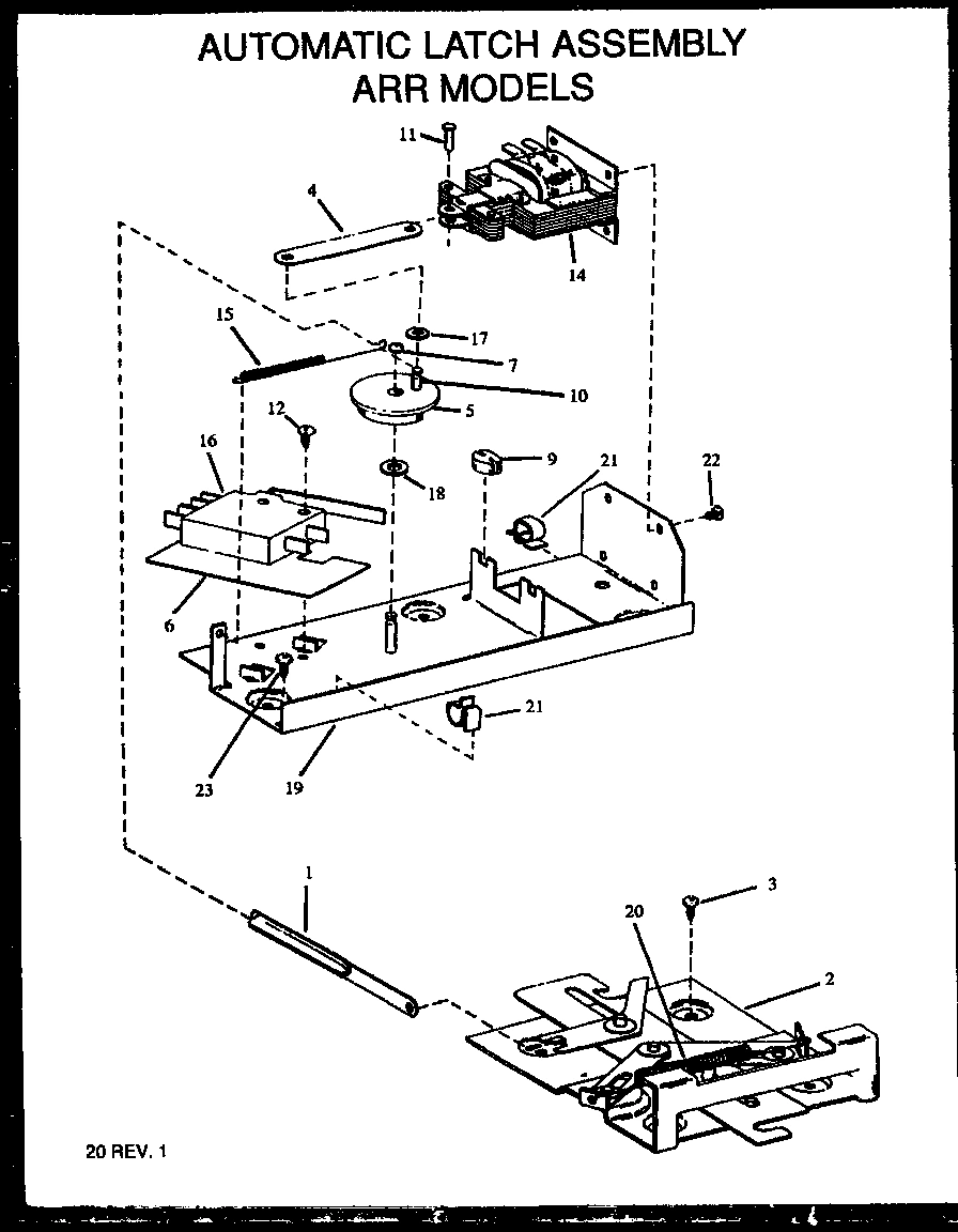 01 - AUTOMATIC LATCH ASSY