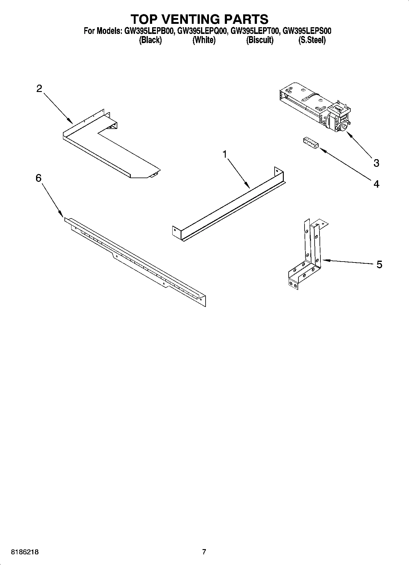 05 - TOP VENTING PARTS