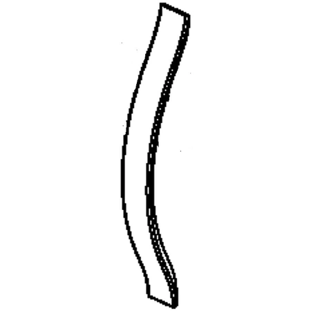 W10565242 Whirlpool Microwave Door Handle