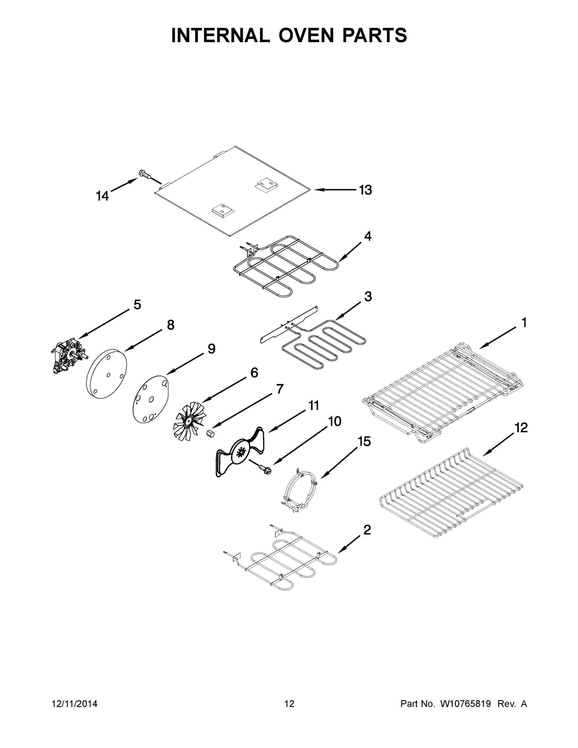 07 - INTERNAL OVEN PARTS
