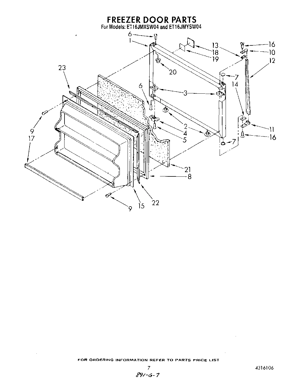 06 - FREEZER DOOR