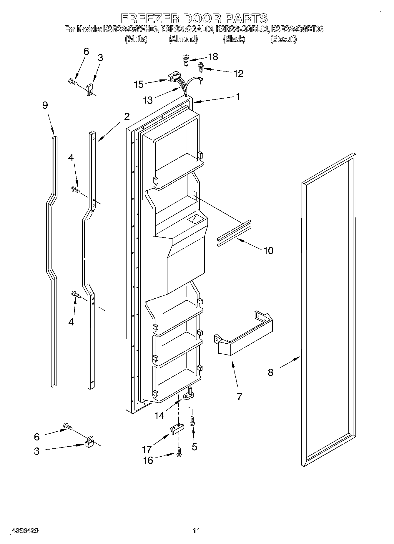 07 - FREEZER DOOR