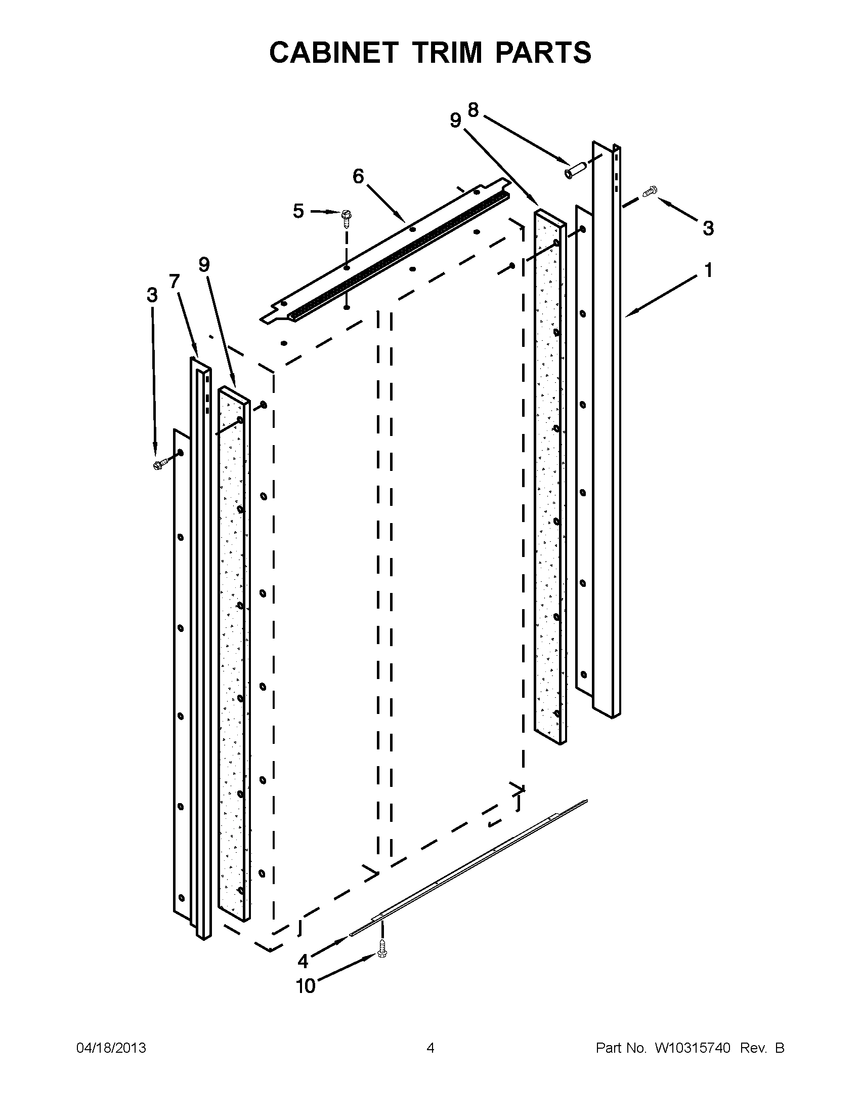 02 - CABINET TRIM PARTS