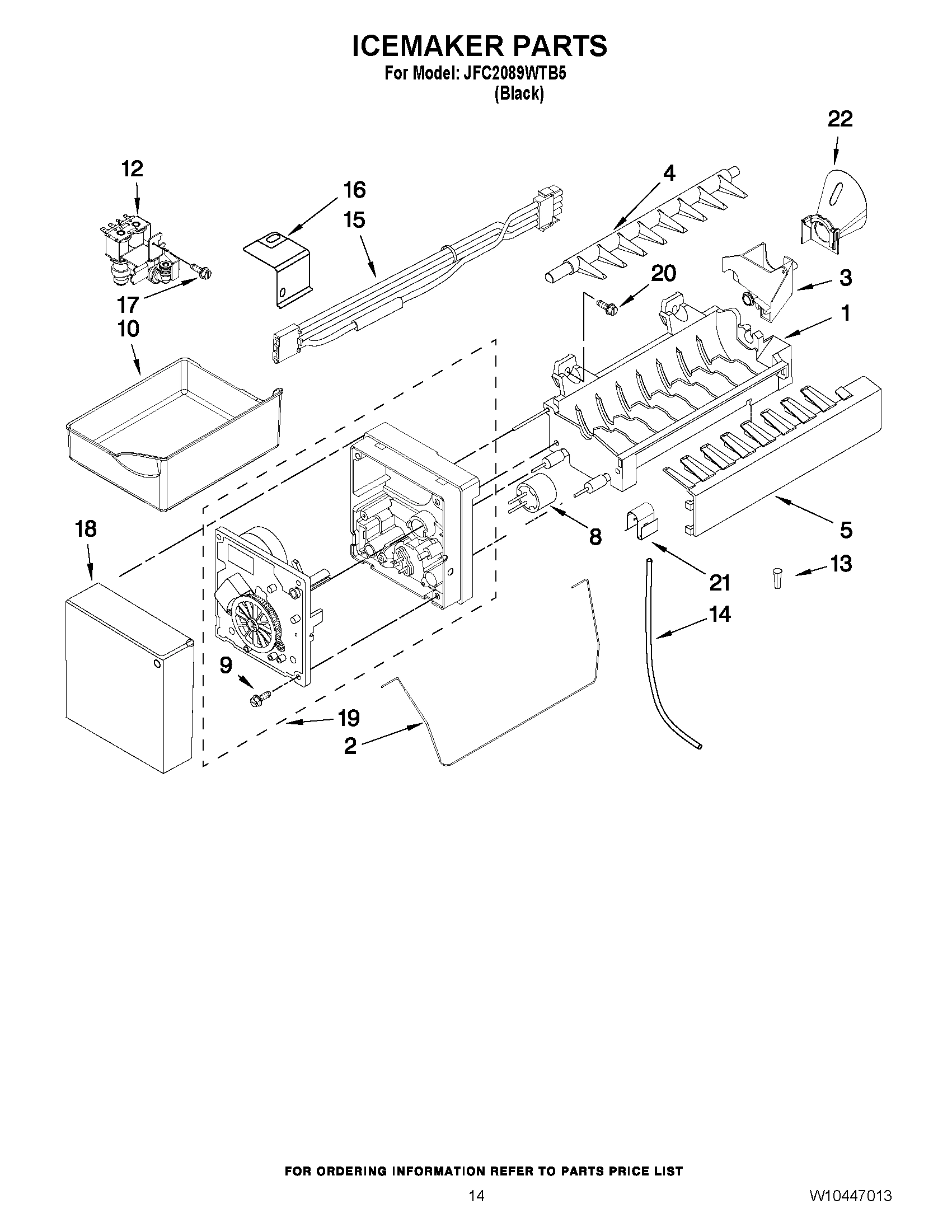 08 - ICEMAKER PARTS