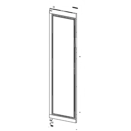 DA91-04350A Samsung Door Foam Assembly OUT