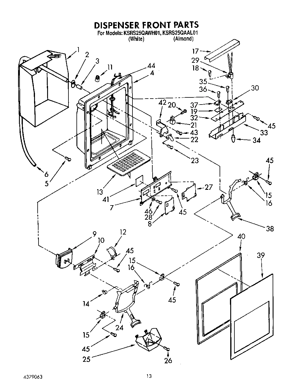 08 - DISPENSER FRONT