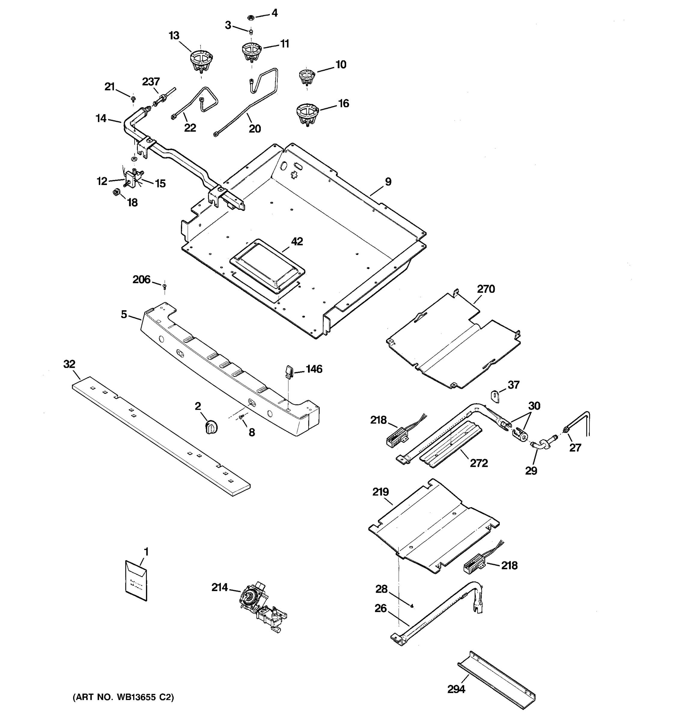 GAS & BURNER PARTS