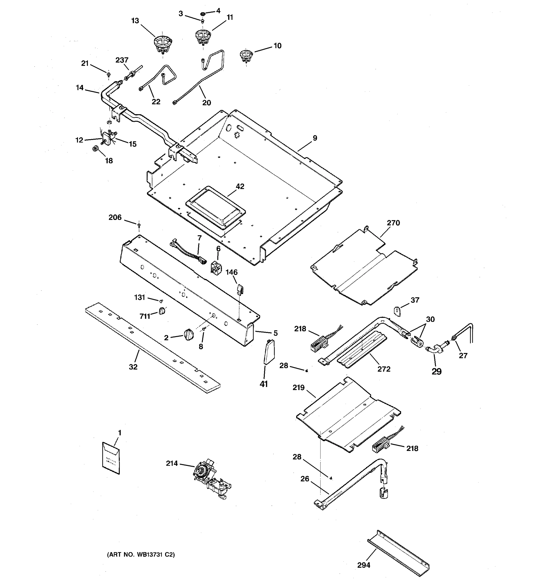 GAS & BURNER PARTS