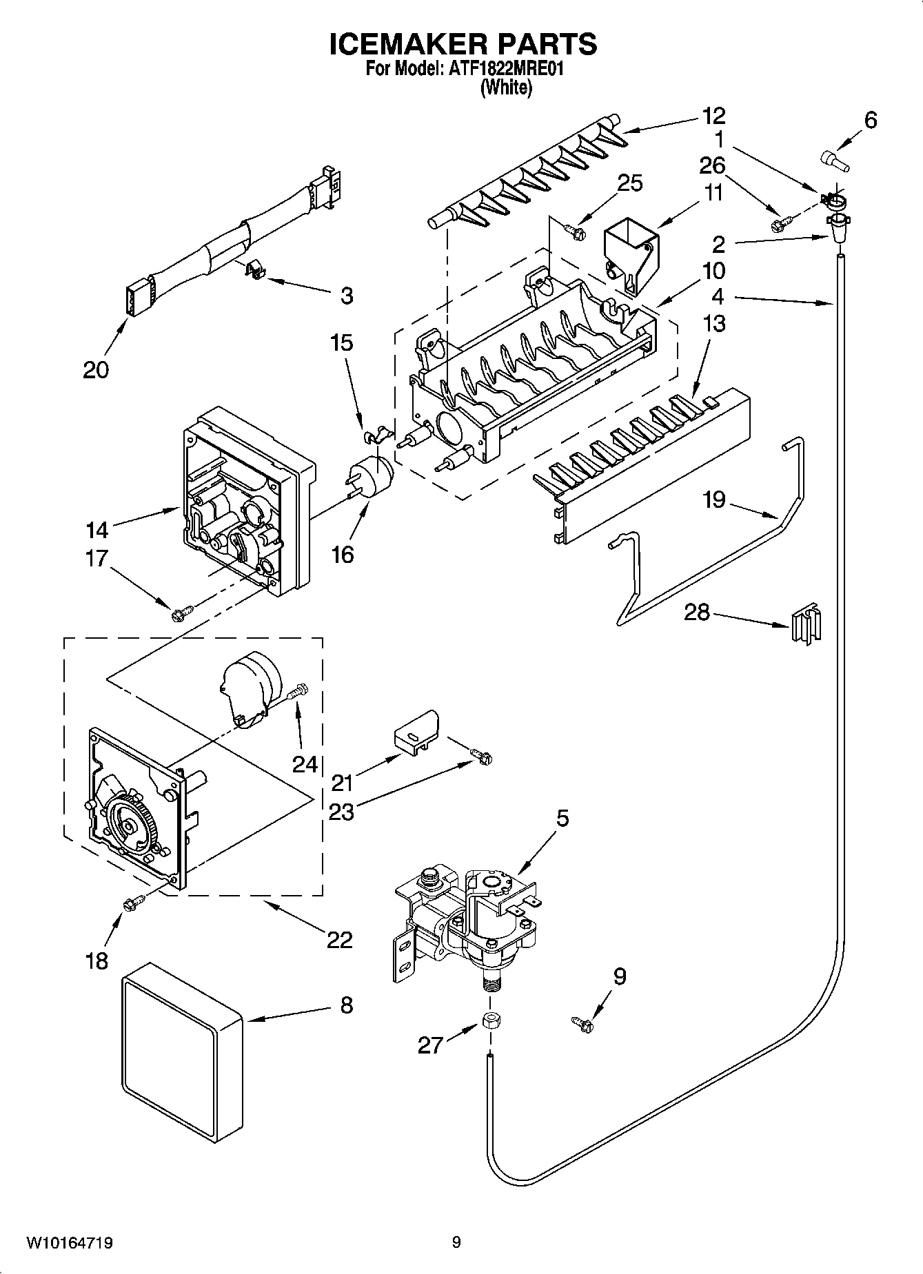 05 - ICEMAKER PARTS