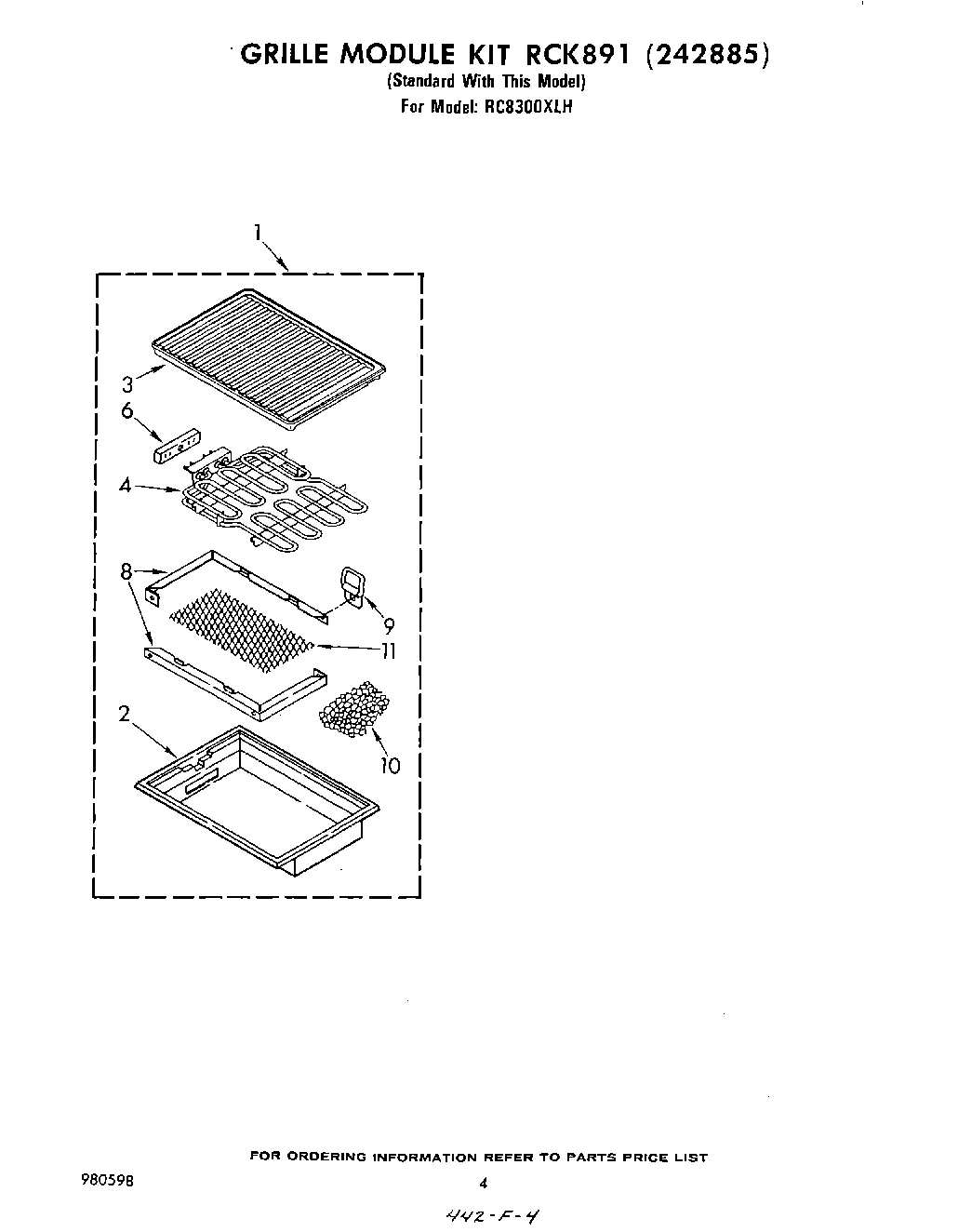 04 - GRILL KIT RCK891