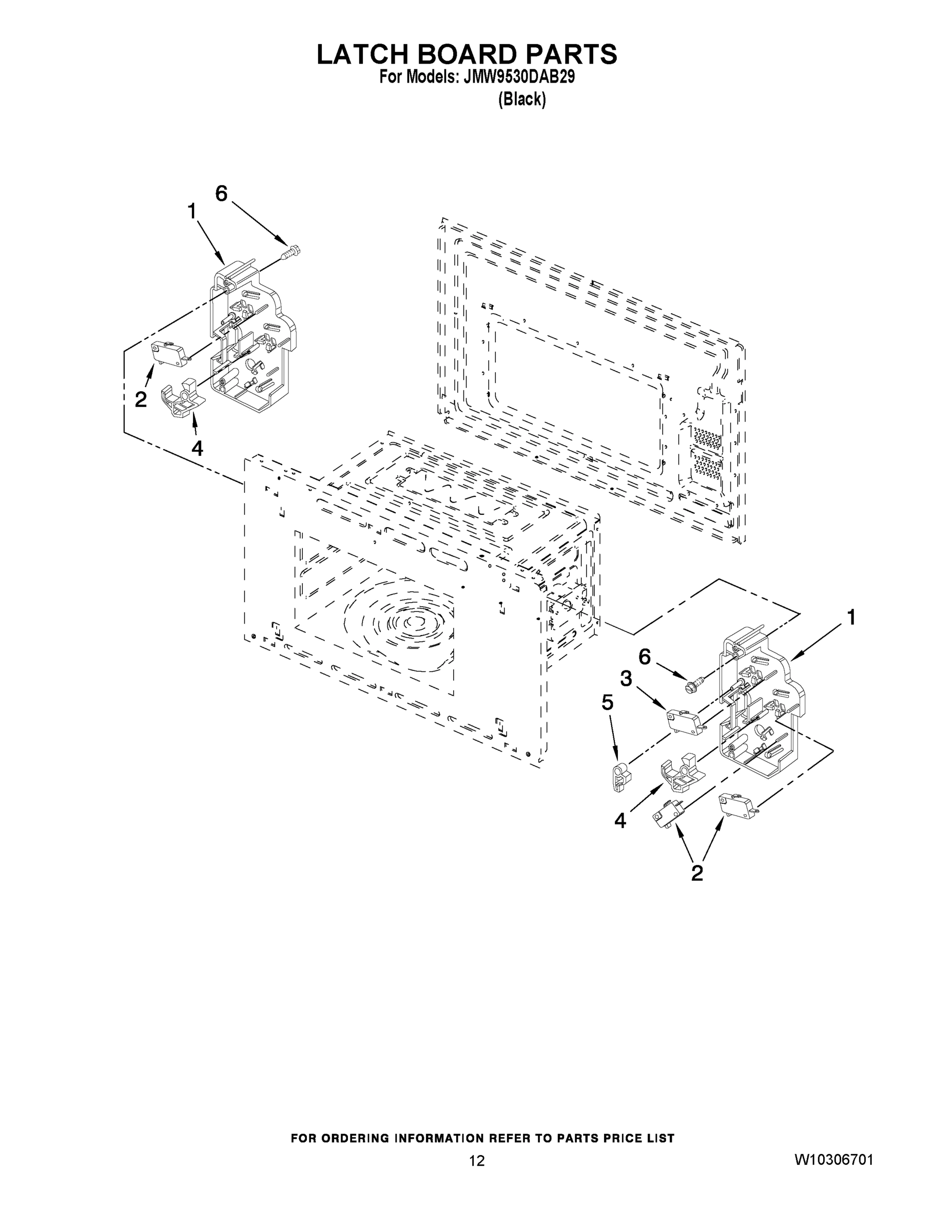 08 - LATCH BOARD PARTS