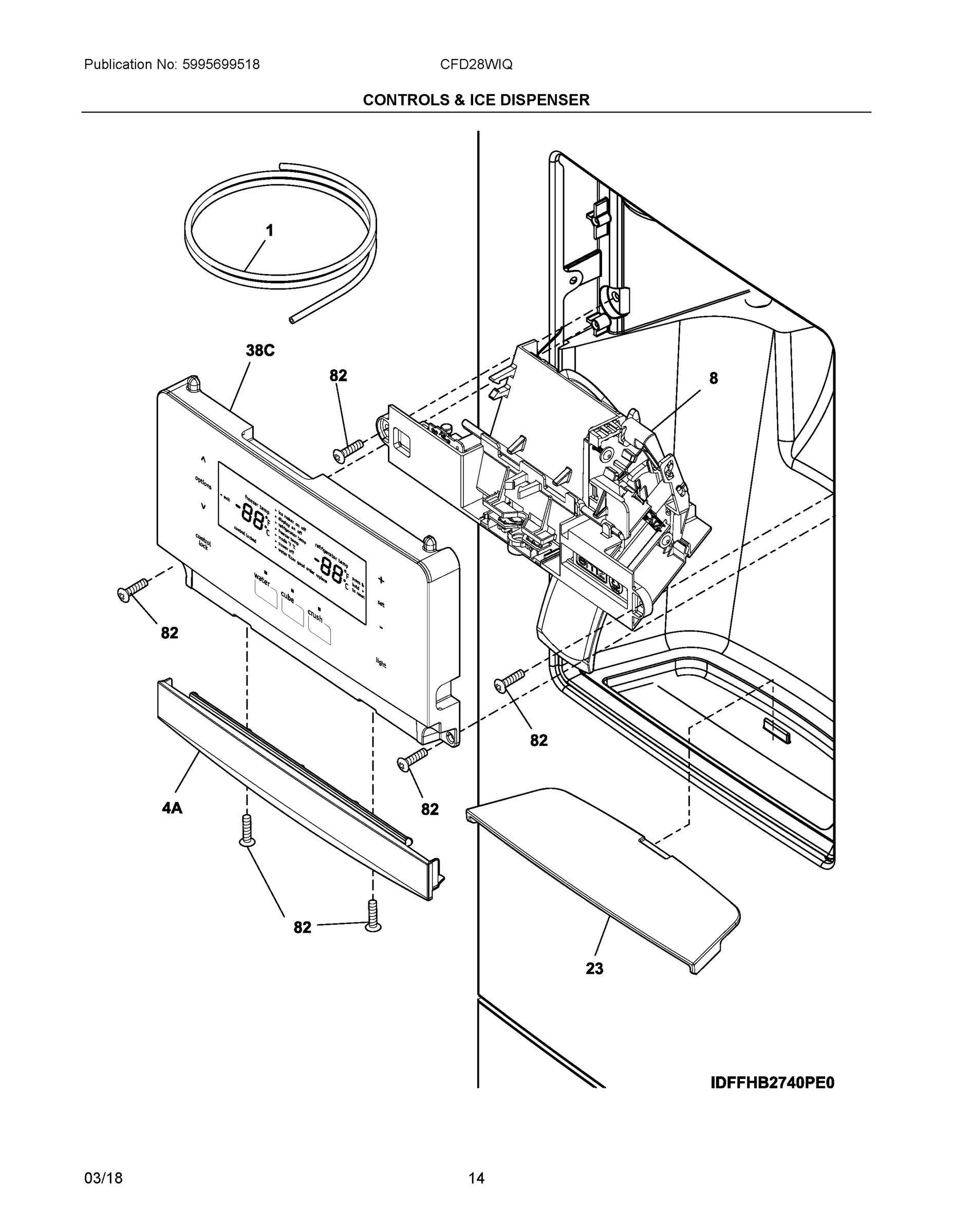 07 - CONTROLS & ICE DISPENSER