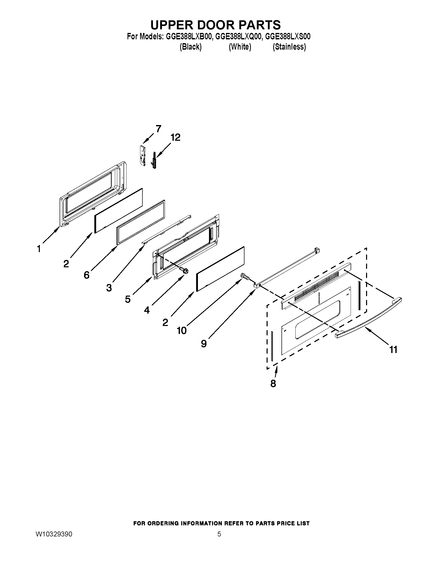 04 - UPPER DOOR PARTS