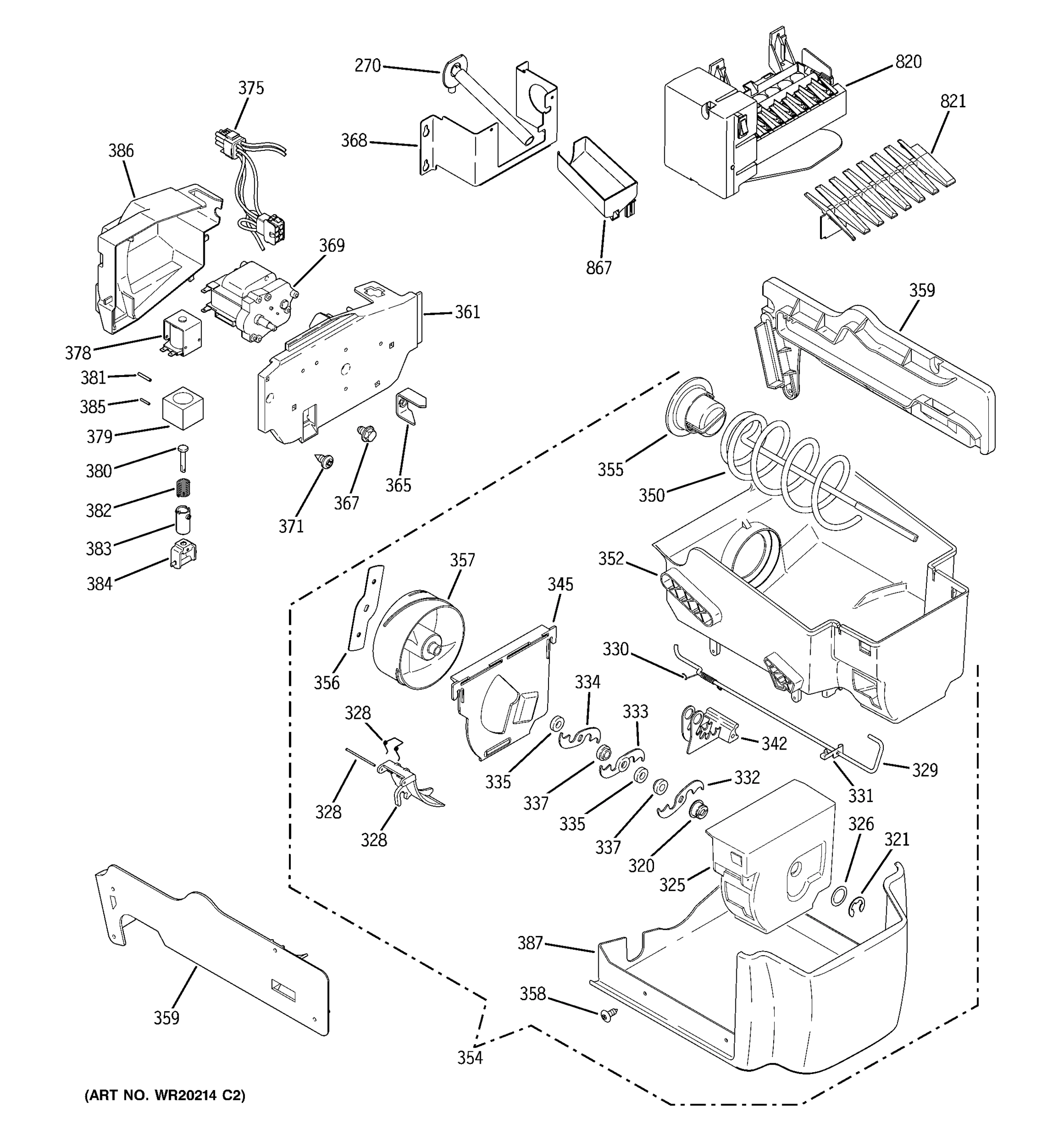 ICE MAKER & DISPENSER
