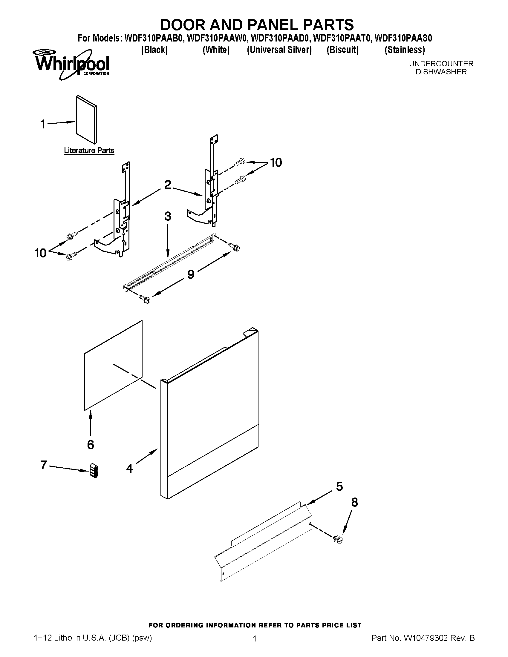01 - DOOR AND PANEL PARTS