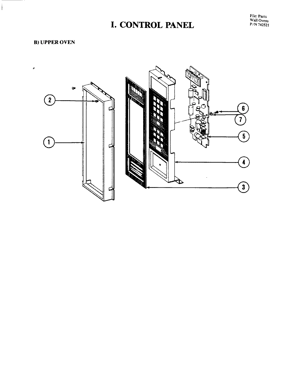 06 - CONTROL PANEL (UPPER)