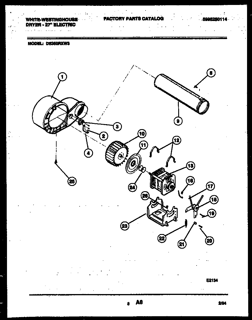 05 - BLOWER AND DRIVE PARTS
