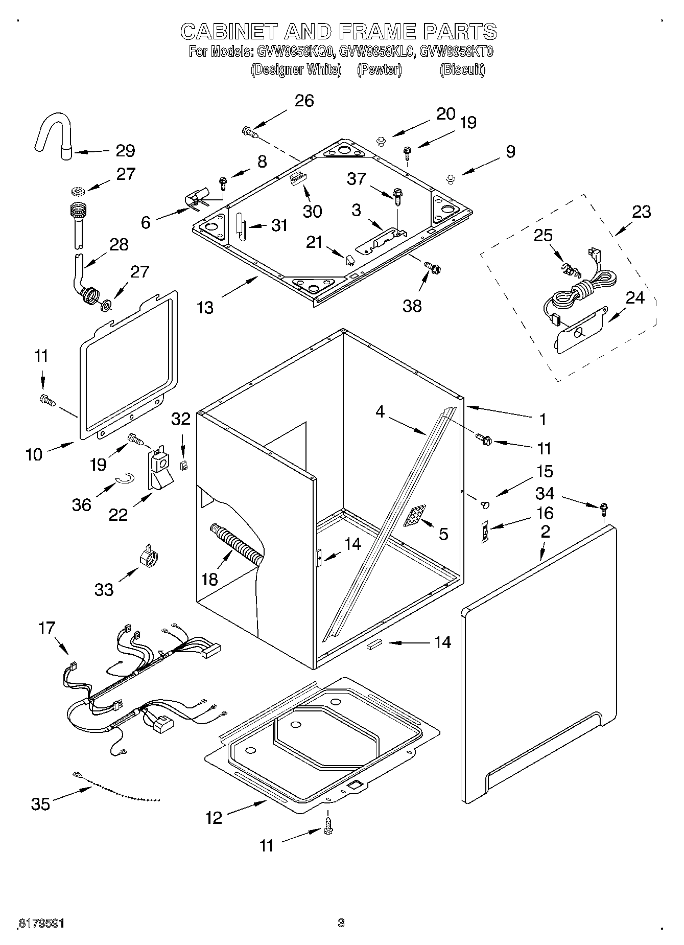 02 - CABINET AND FRAME