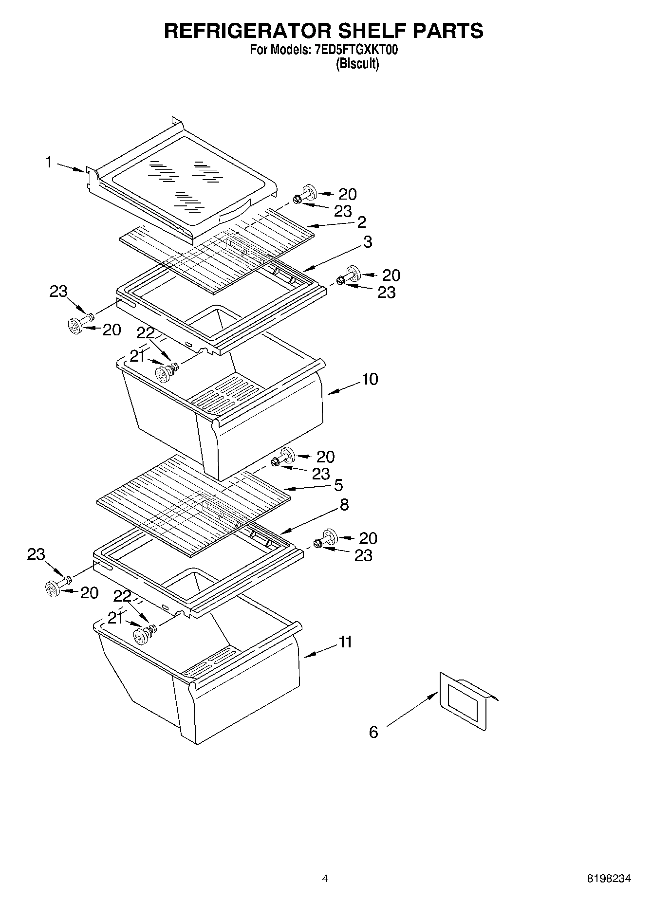 03 - REFRIGERATOR SHELF